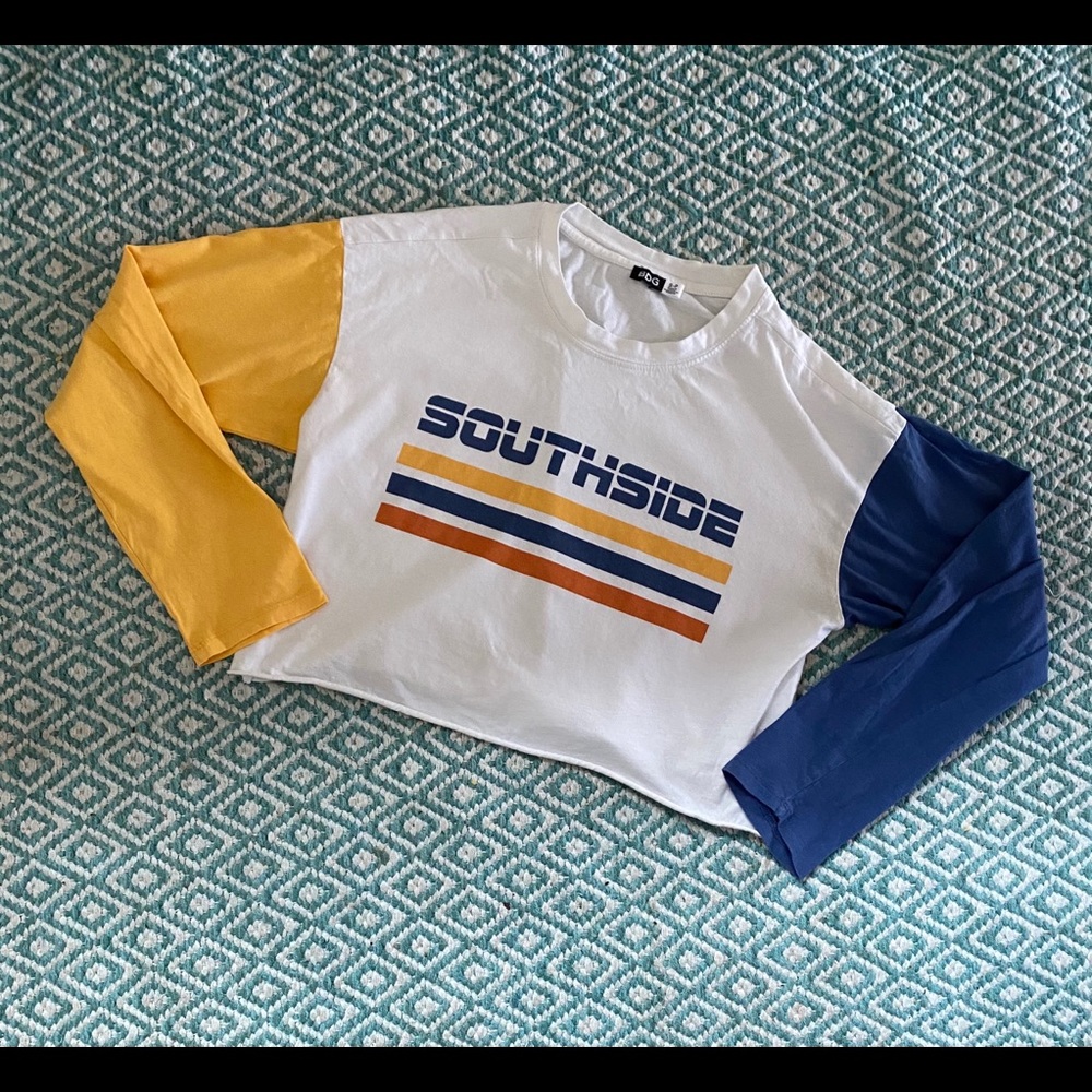 Southside cropped tee